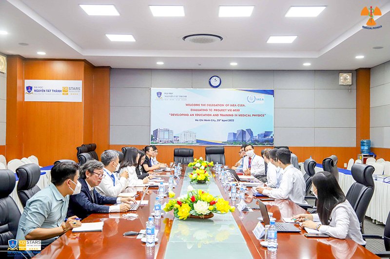 [Bản tin ngành Vật lý Y khoa] Tiếp đón và làm việc với đoàn chuyên gia IAEA về đánh giá dự án hợp tác kỹ thuật